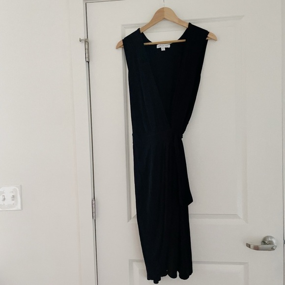 Amour Vert Modal Blend Wrap Dress - Picture 2 of 7
